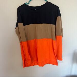 Women’s Colorblock Mediumweight Sweatshirt Size XL